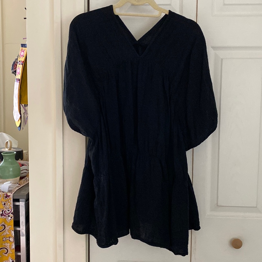 EUC Atelier Delphine Lihue cotton gauze top